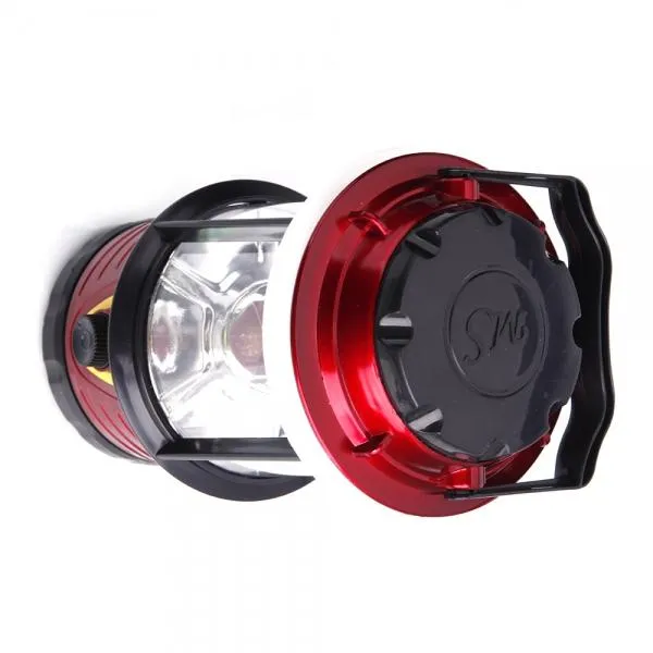Portable Outdoor COB Adjustable Brightness Camping Light Red