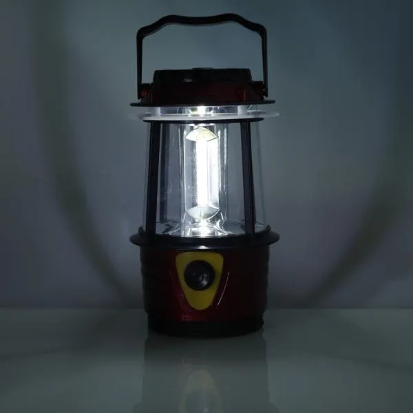 Portable Outdoor COB Adjustable Brightness Camping Light Red