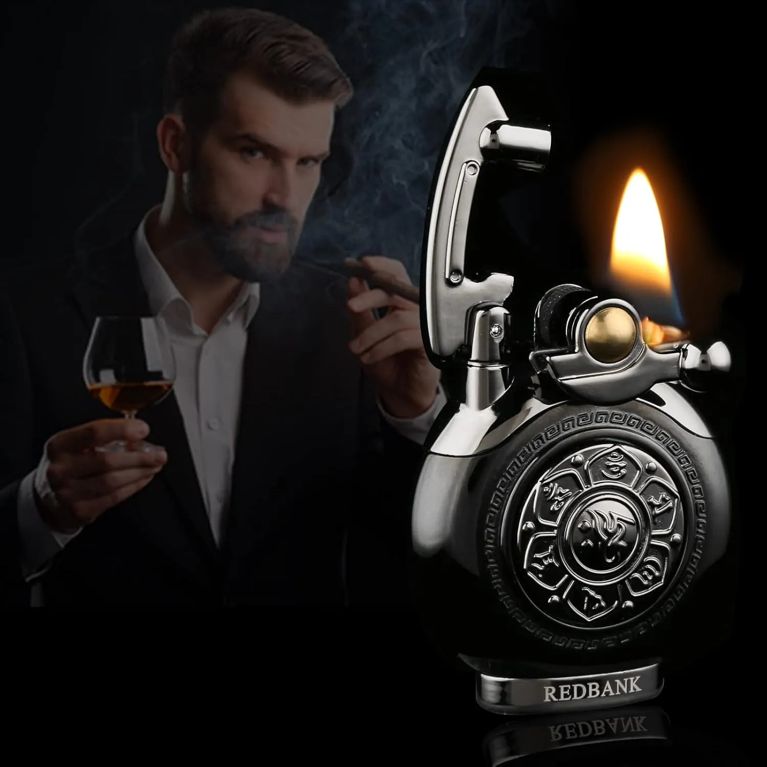 Pressure-Relief Lighter - Vintage Antique Windproof Trench Lighter, Unique Birthday Gift
