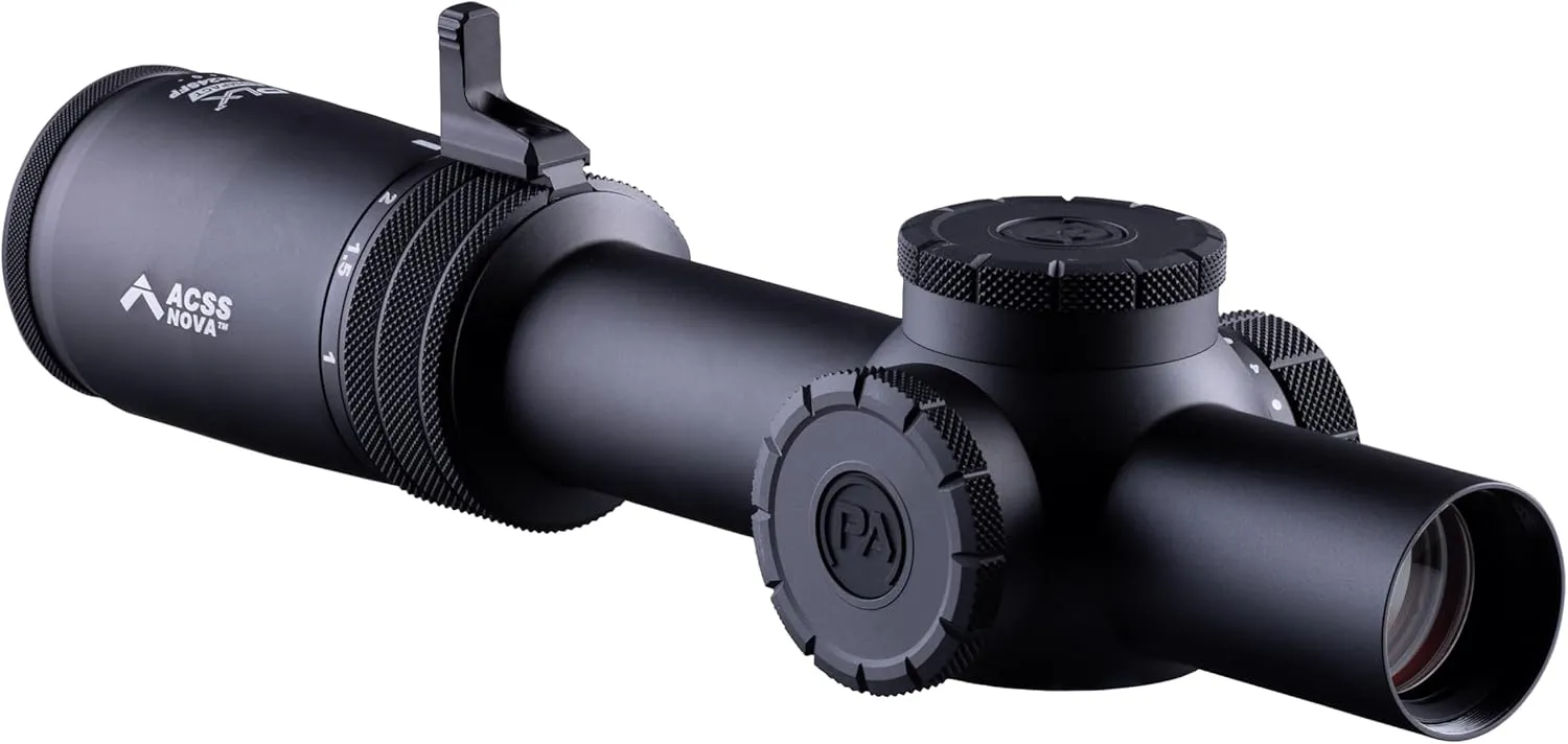 Primary Arms Compact PLx-1-8X24mm SFP Rifle Scopes - Illuminated NOVA Reticle