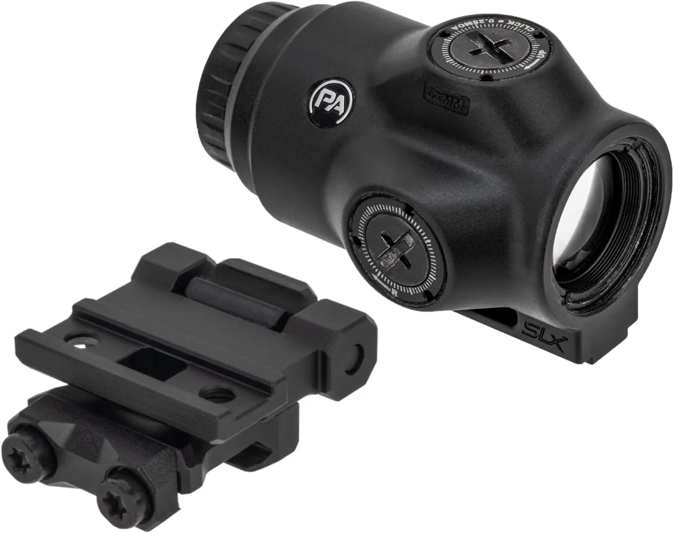 Primary Arms SLX 3X Micro Magnifier w/ACSS Pegasus Ranging Reticle & SLX Flip-to-Side Magnifier Mount 1.41" - 2 Bolt Interface