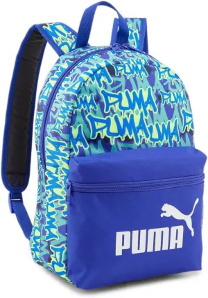 PUMA Backpack, Hyperlink Blue-Free Rider, One Size