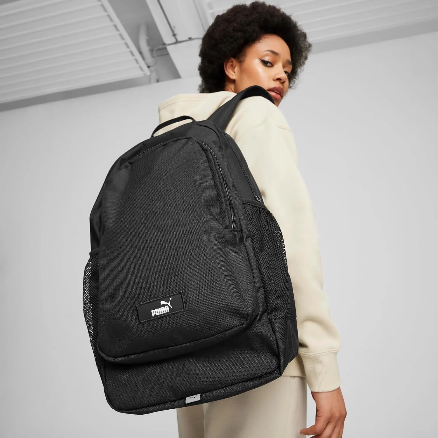 Puma School Bag Academy Backpack Unisex (1, Puma Black, 29L)
