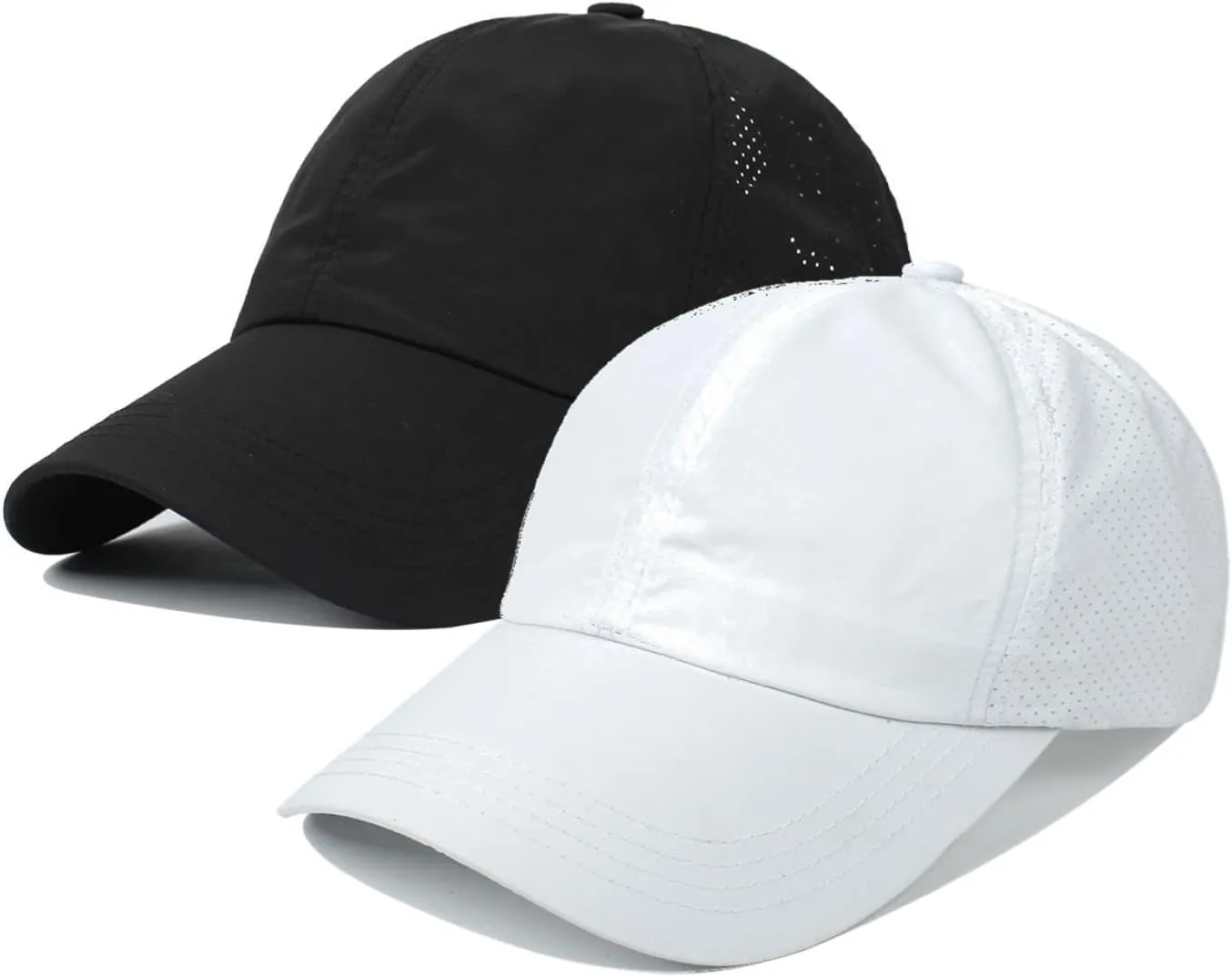 Quick Dry Fit Hats Athletic Baseball Cap Workout Hats for Running Hiking Golf Fishing |UPF 50  Waterproof
