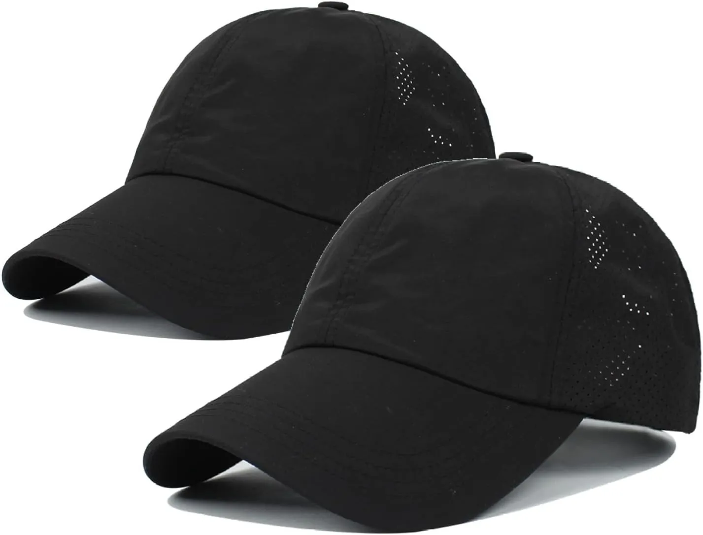 Quick Dry Fit Hats Athletic Baseball Cap Workout Hats for Running Hiking Golf Fishing |UPF 50  Waterproof