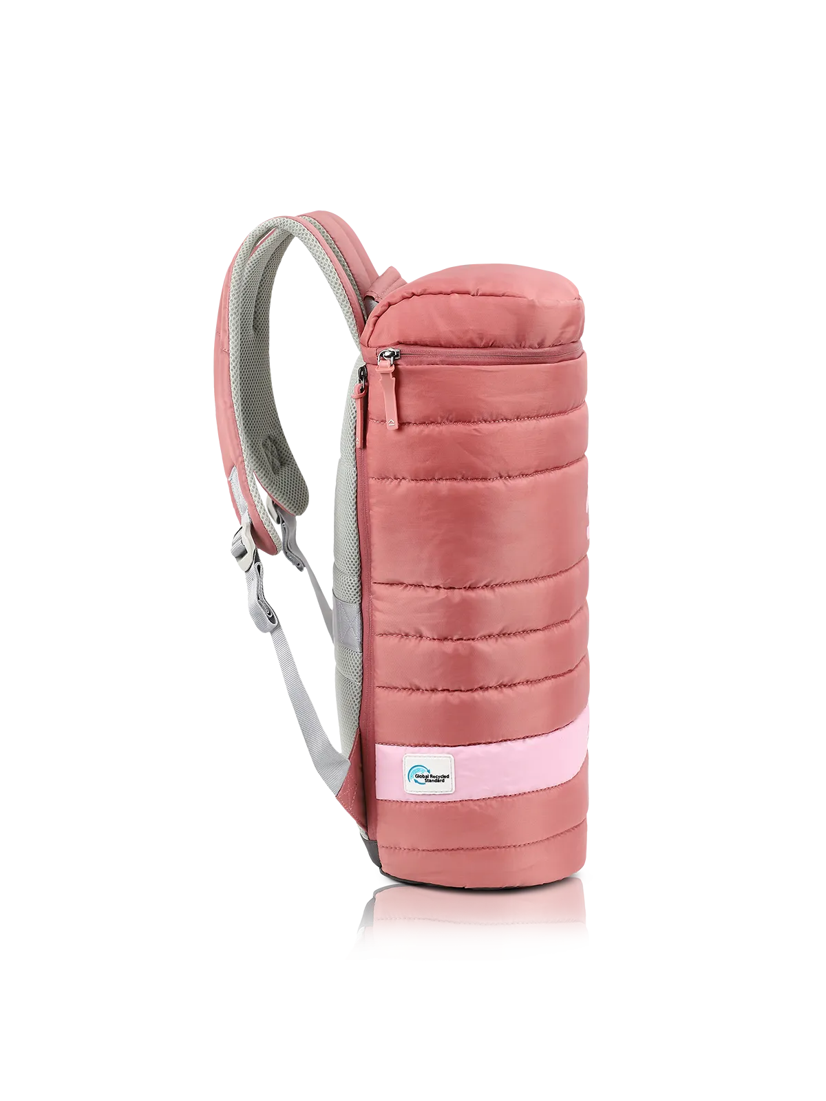 Quilted Pink Backpack