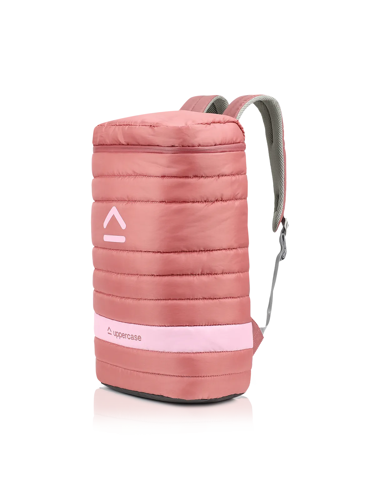 Quilted Pink Backpack
