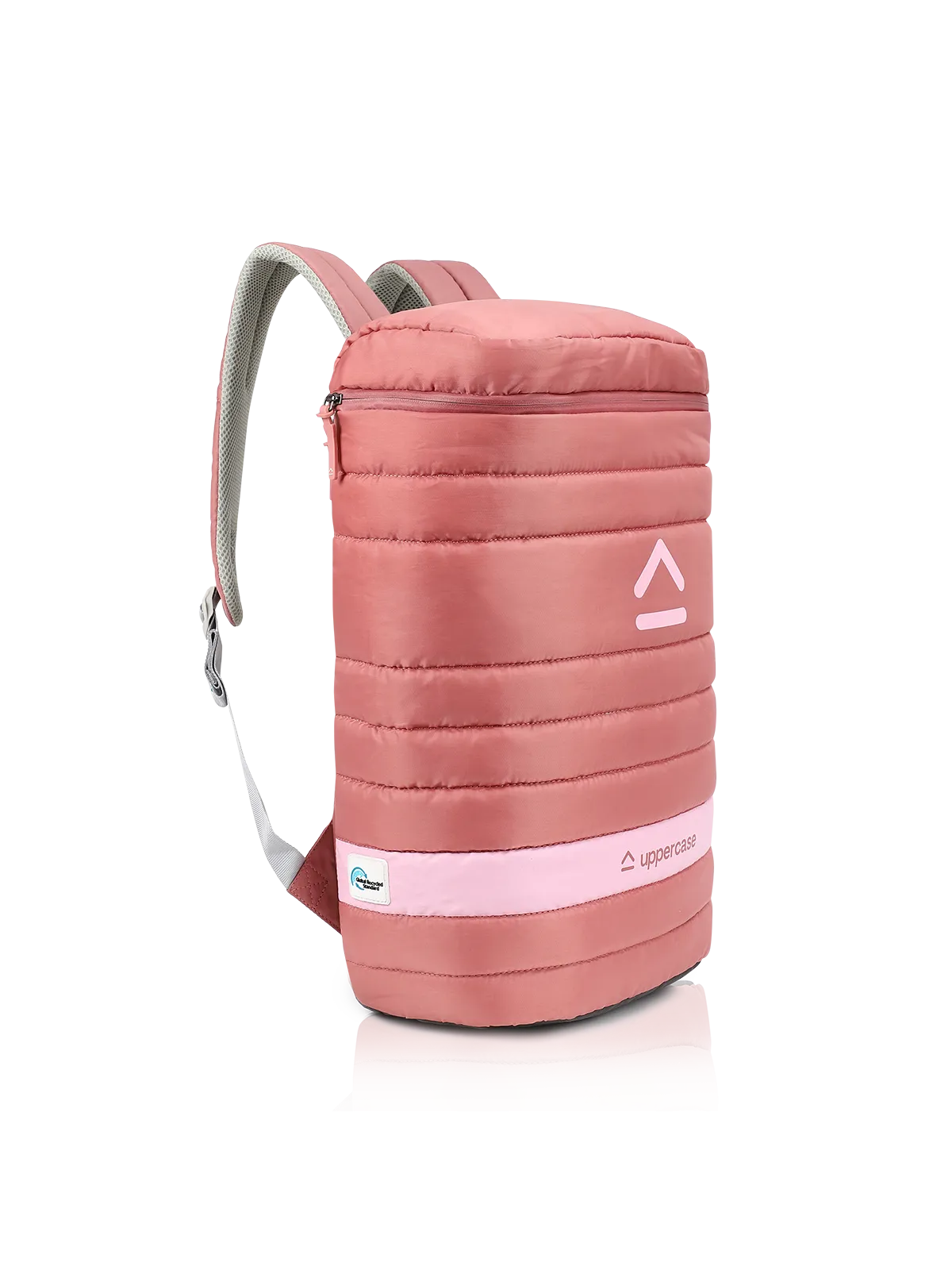 Quilted Pink Backpack