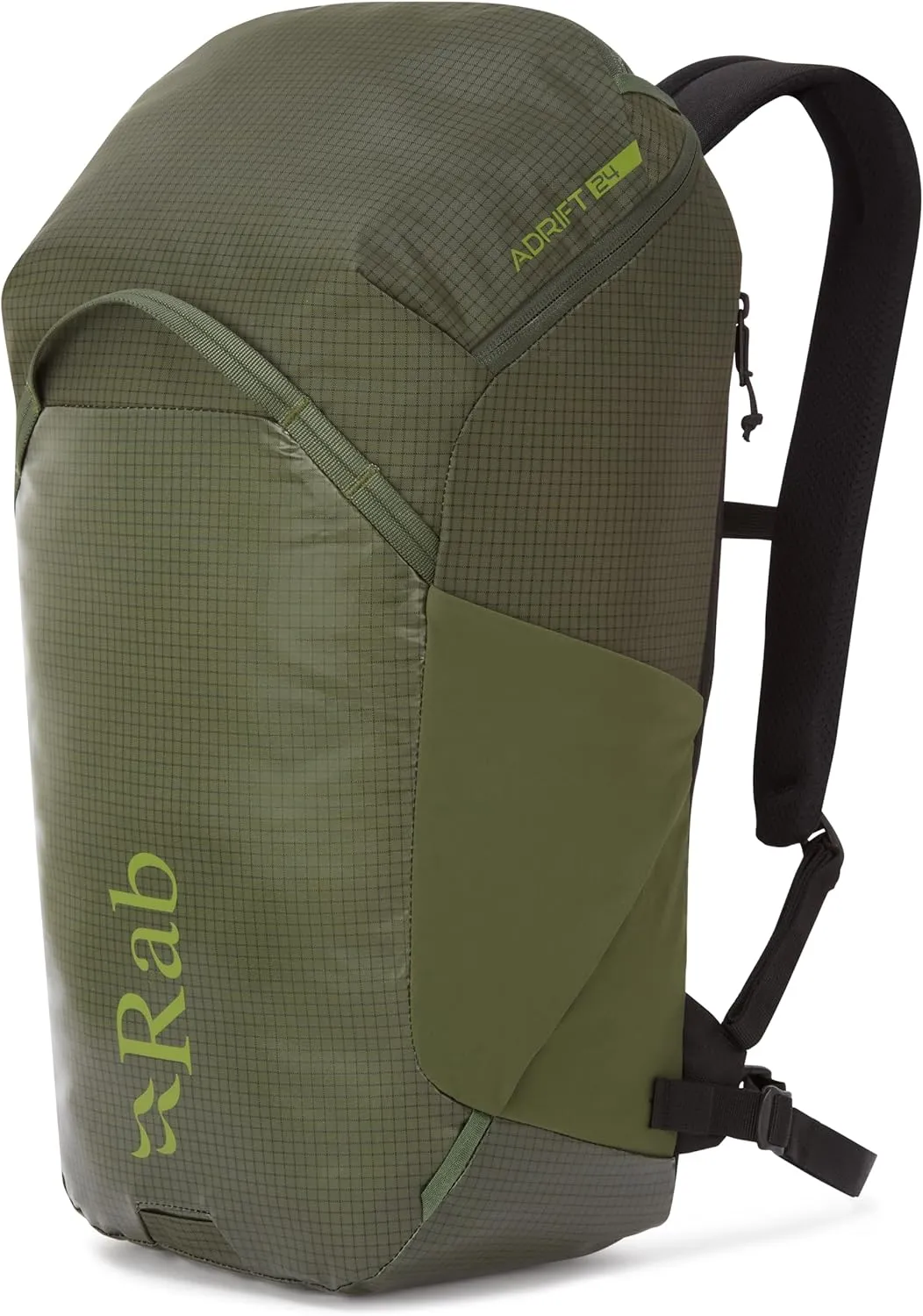 Rab Adrift 24 Everyday Backpack for Hiking, Climbing, & Biking - Army - Medium