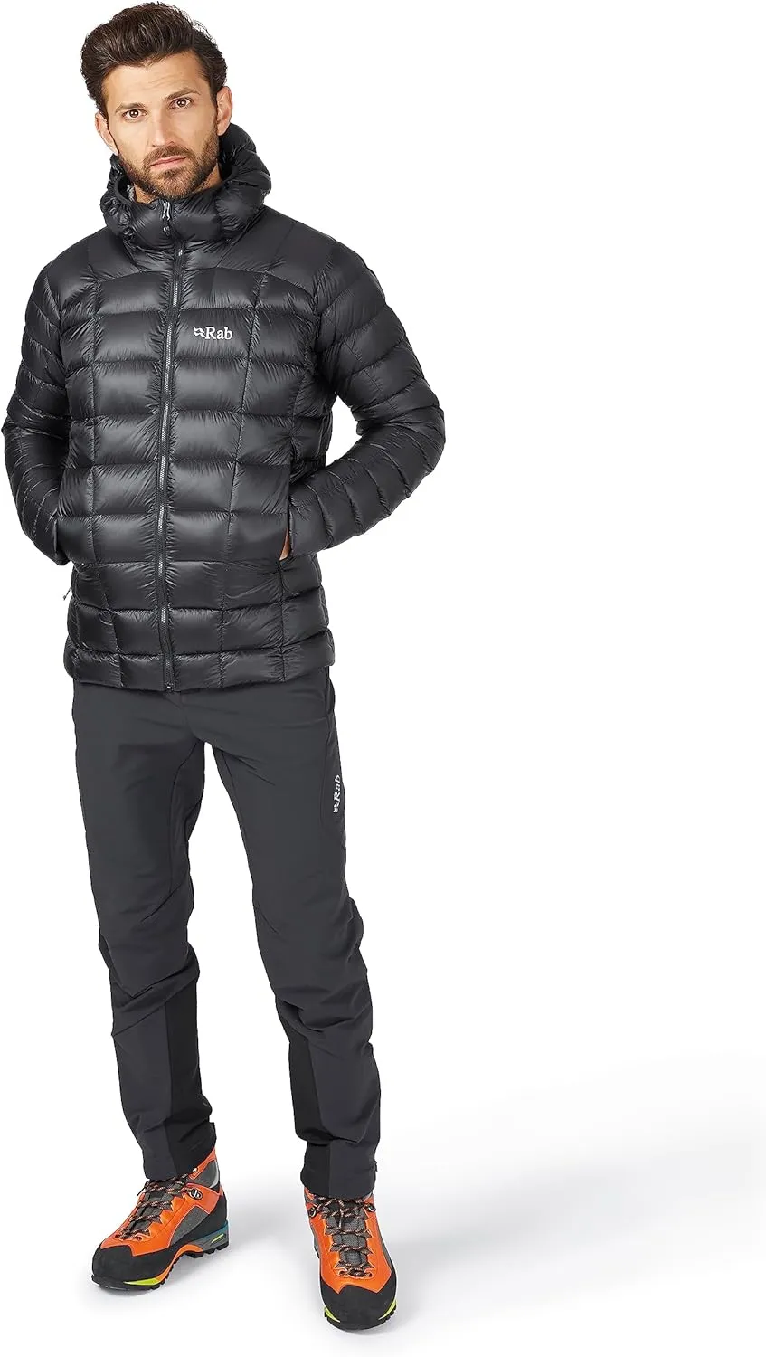 Rab Men’s Mythic G Down Jacket Lightweight Insulated Coat for Hiking, Skiing, & Mountaineering
