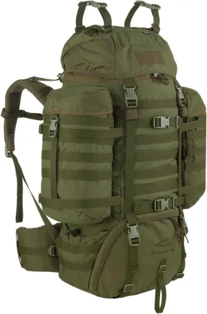 Raccoon 85L Rucksack Olive Green