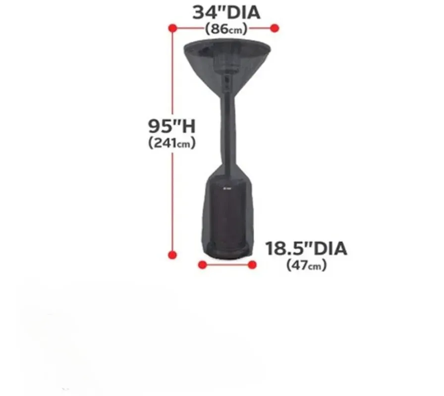 Rainproof 210D Garden Equipment Cover All Inclusive Protection