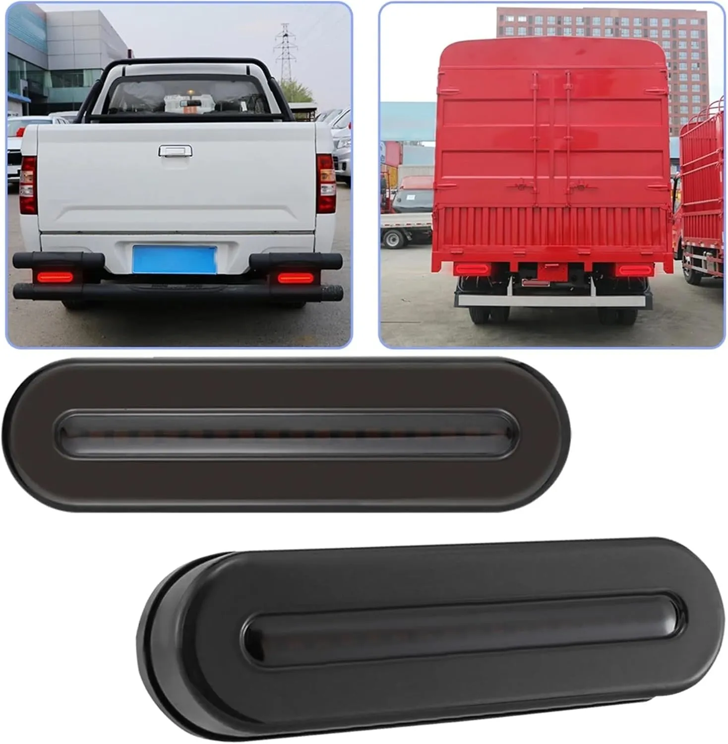 Rear Tail Lights 3 In 1 Waterproof 12V 24 Truck Tail Light Rear Lamp Stop Reverse Safety Indicator For Trailer Truck Car Taillight