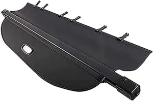 Rear Trunk Parcel Curtain Shelf for Ford Everest Endeavour 4Dr SUV 2015 2016 2017, Waterproof Car Cargo Covers Auto Decoration Shelves Accessories