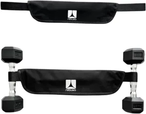 Rebuwo Hip Trust Belt, Booty Trust Band for Dumbell, Kettlebell, Plate, Non Slip Hip Trust Belt, Weight Lifting Belt for Home Gym, Padded Hip Trust Belt