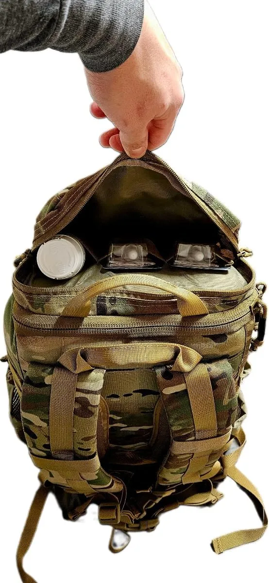 Redemption Tactical Crusader Medical Backpack Tactial Team Medkit First Aid Backpack with Detachable Organizing Pouches (OCP Camo)