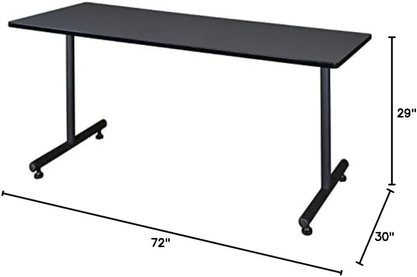 Regency Kobe Training Table 72" x 30" Grey
