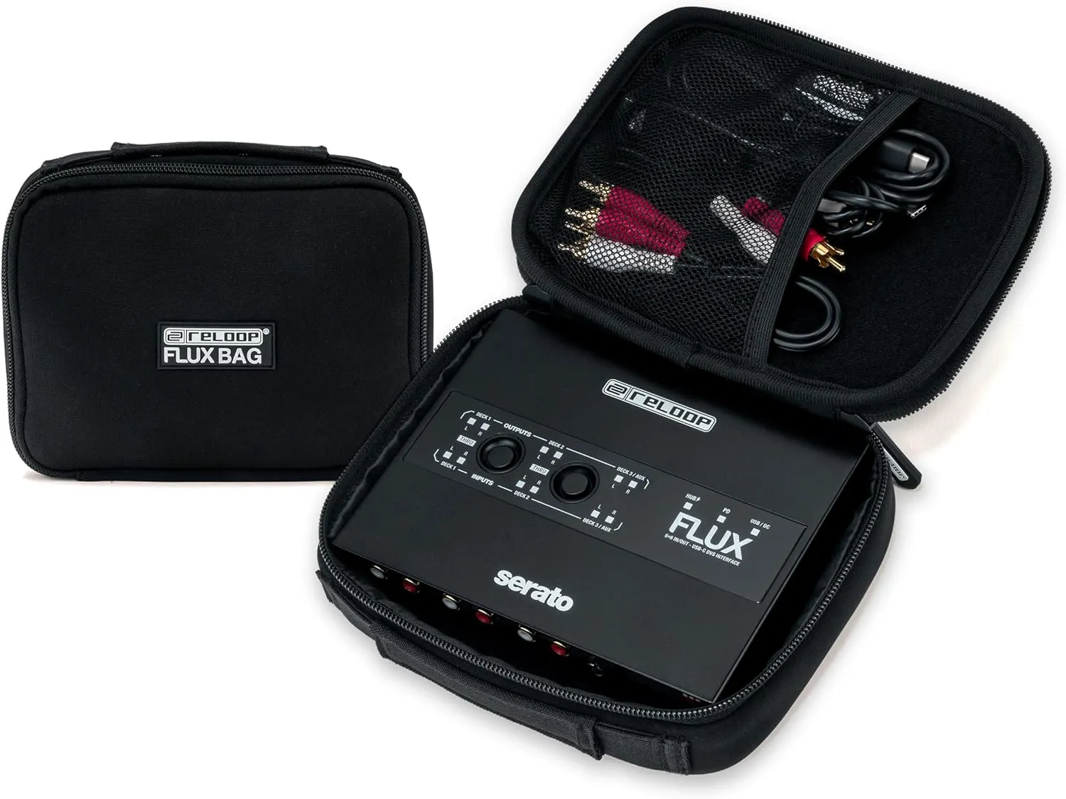 Reloop Flux Bag Protective carrying bag for DVS interfaces on the road