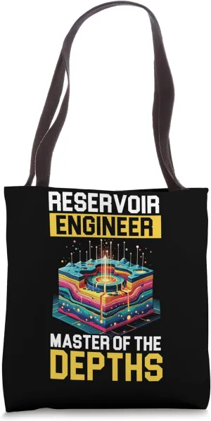 Reservoir Engineer Job Profession Oil Rig Worker Tote Bag