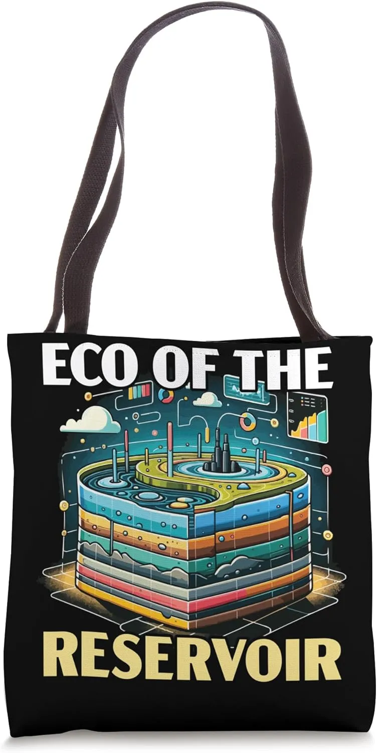Reservoir Engineer Job Profession Oil Rig Worker Tote Bag