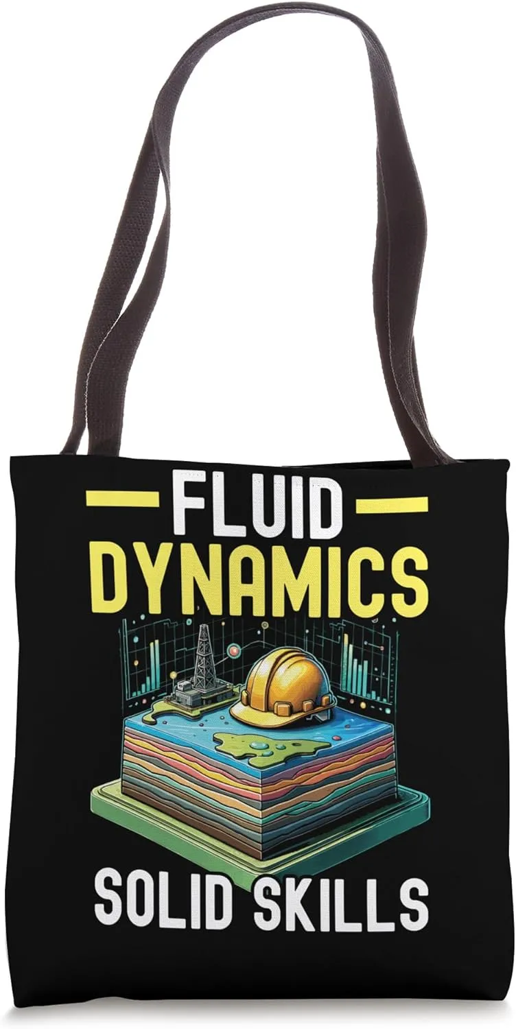Reservoir Engineer Job Profession Oil Rig Worker Tote Bag