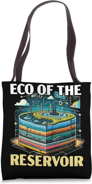 Reservoir Engineer Job Profession Oil Rig Worker Tote Bag