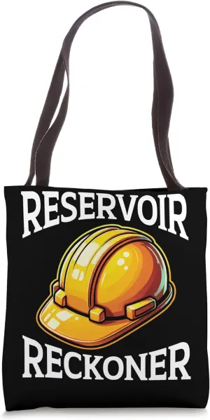 Reservoir Engineer Job Profession Oil Rig Worker Tote Bag