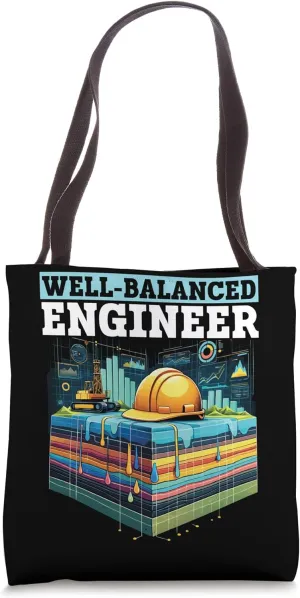 Reservoir Engineer Job Profession Oil Rig Worker Tote Bag