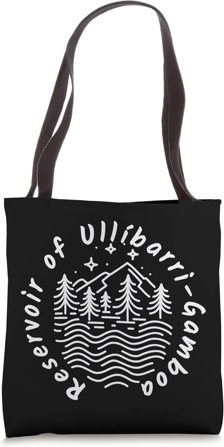 Reservoir of Ullíbarri-Gamboa in Spain Tote Bag