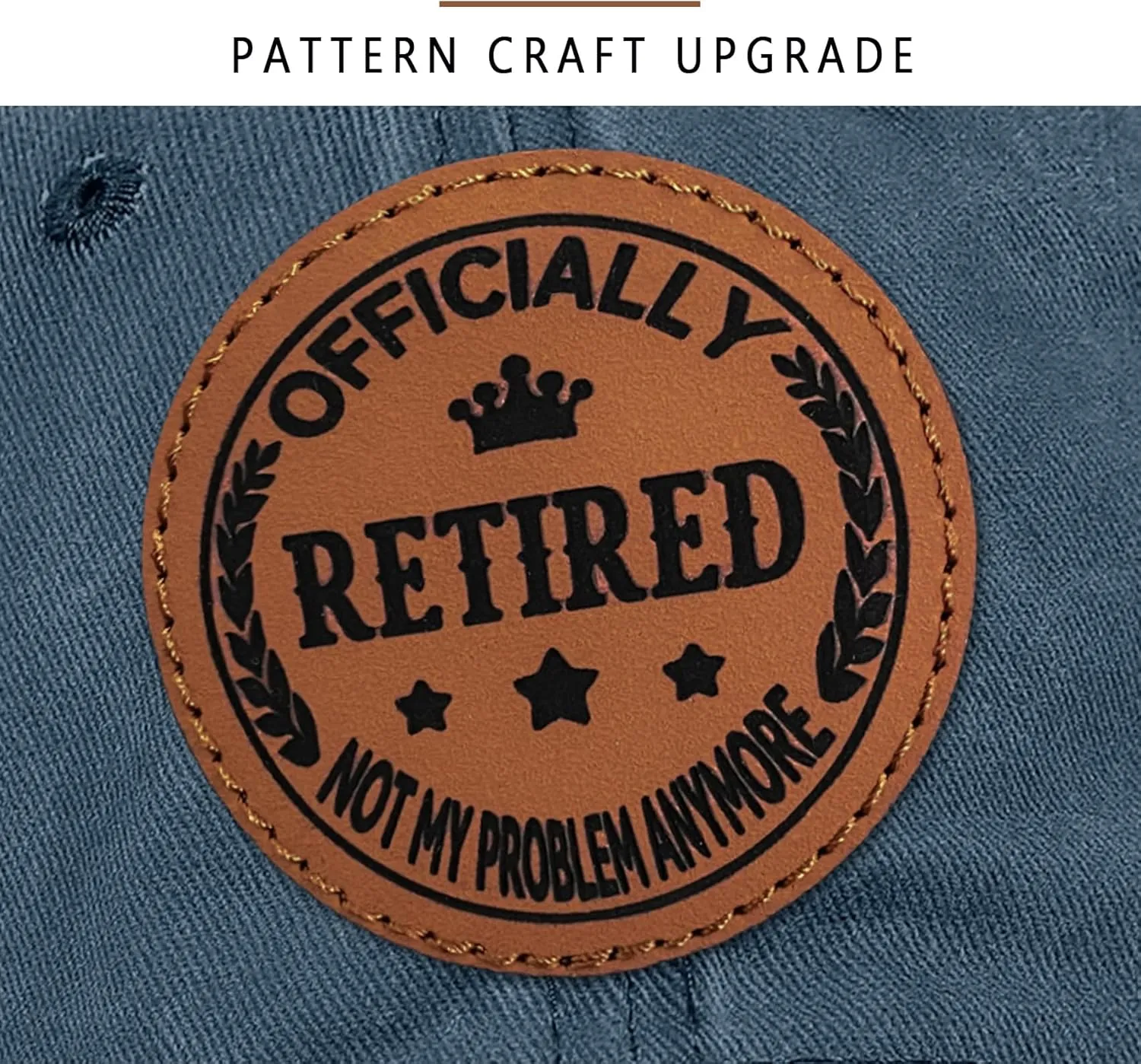 Retirement Gifts for Men Women 2025 Funny Retired Hat Retirement Party Decoration 100% Cotton Baseball Cap
