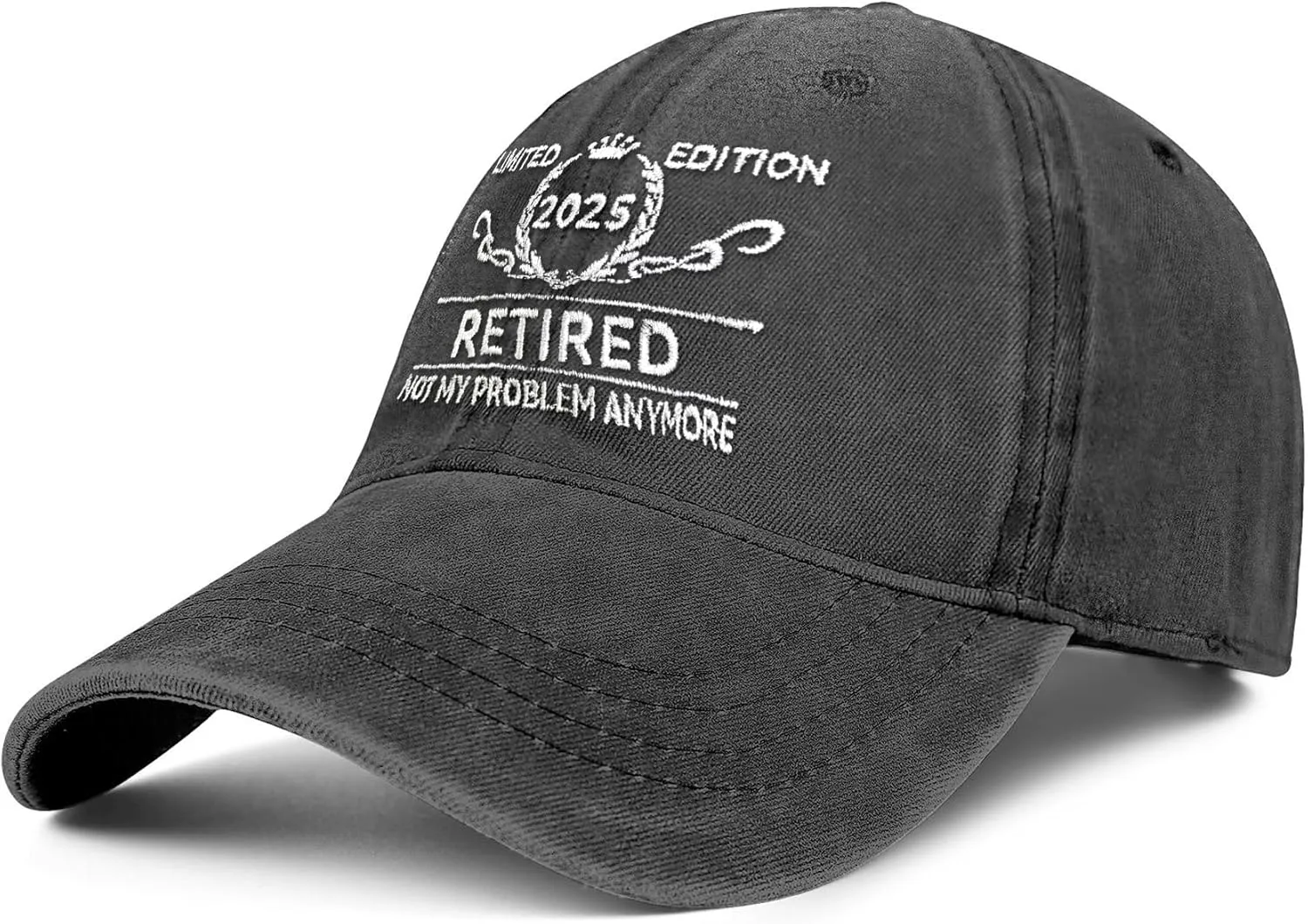 Retirement Gifts for Men Women 2025 Funny Retired Hat Retirement Party Decoration 100% Cotton Baseball Cap