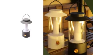 Retro Table and Night Lamp