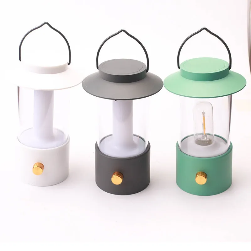 Retro Table and Night Lamp