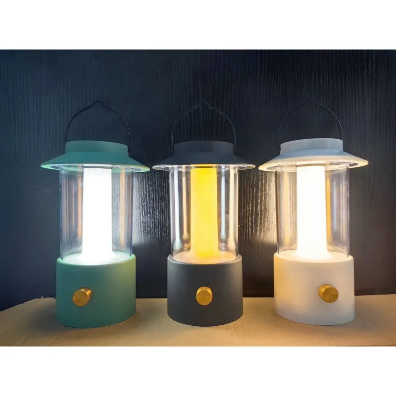 Retro Table and Night Lamp
