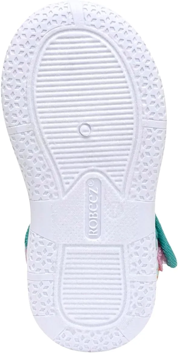 Robeez Kids Water Shoes Boys & Girls Slip Resistant Neoprene Aqua Shoes for Summer, Beach, Pool - Infant/Toddler, 12 Months - 3.5 Years