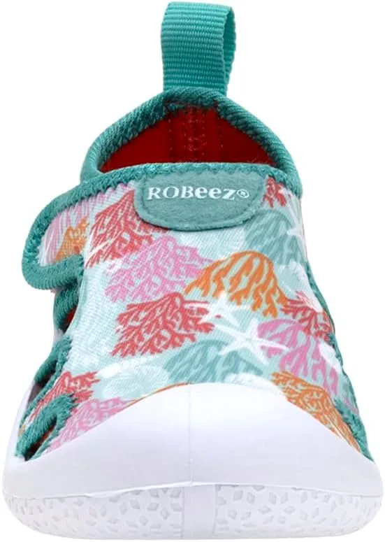 Robeez Kids Water Shoes Boys & Girls Slip Resistant Neoprene Aqua Shoes for Summer, Beach, Pool - Infant/Toddler, 12 Months - 3.5 Years
