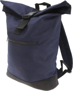 Roll-Top Backpack/Rucksack/Bag (12 Liters) (One Size) (French Navy)