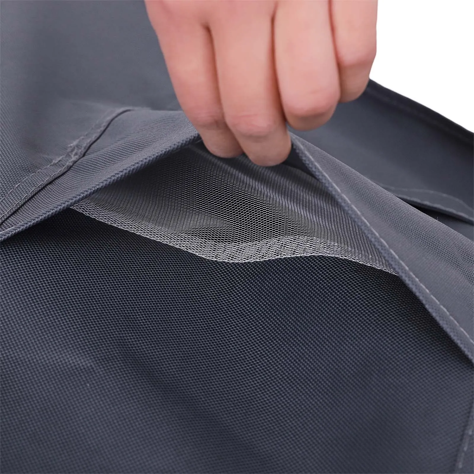 Rootz Rainproof Tarpaulin for Garden Furniture - Protective Cover - Outdoor Furniture Cover - Oxford Fabric - Weatherproof - Ventilation Openings - 250cm x 200cm x 80cm