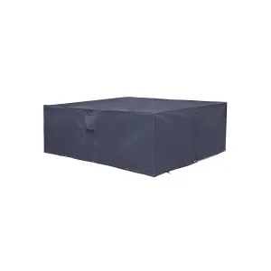 Rootz Rainproof Tarpaulin for Garden Furniture - Protective Cover - Outdoor Furniture Cover - Oxford Fabric - Weatherproof - Ventilation Openings - 250cm x 200cm x 80cm