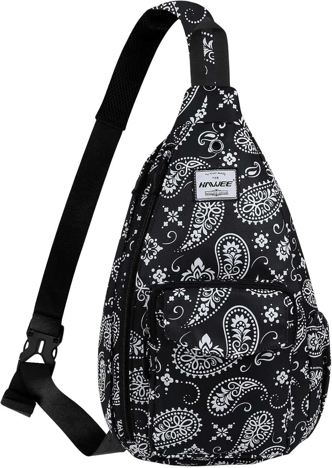 Rope Sling Bag for Women Men Casual Cross Body Daypack Backpack Adjustable Strap Water Repellent for Travel/Sport