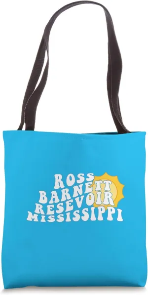 Ross Bennett Reservoir Mississippi MS Souvenir Vacation Tote Bag
