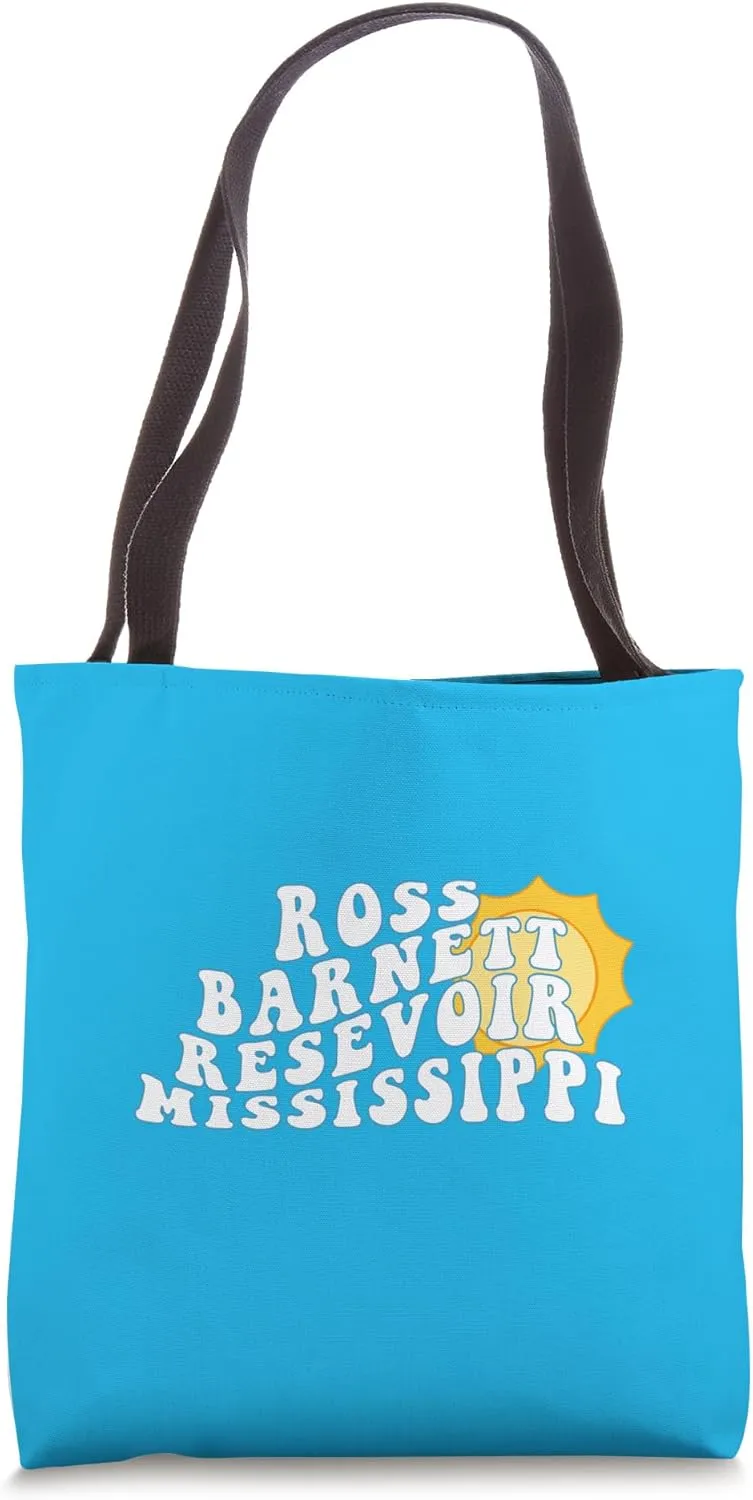 Ross Bennett Reservoir Mississippi MS Souvenir Vacation Tote Bag