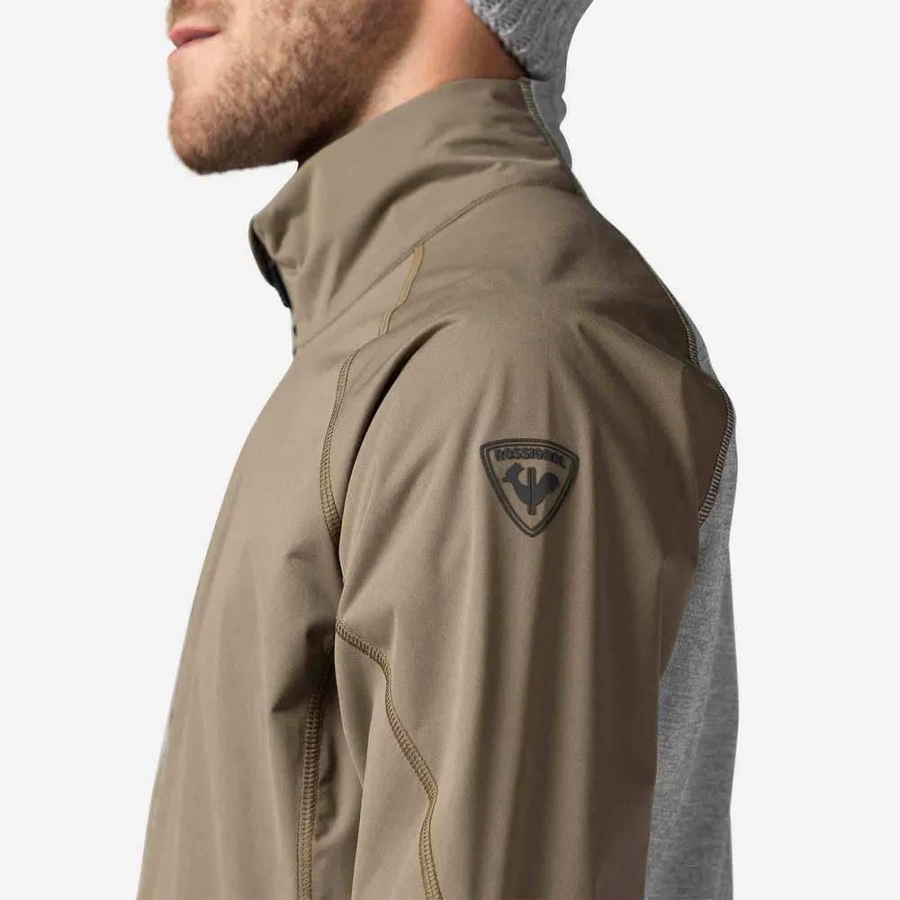 Rossignol Men's Poursuite Waterproof Windproof Moisture-Wicking Classic Fit Zip Up Lightweight Jacket