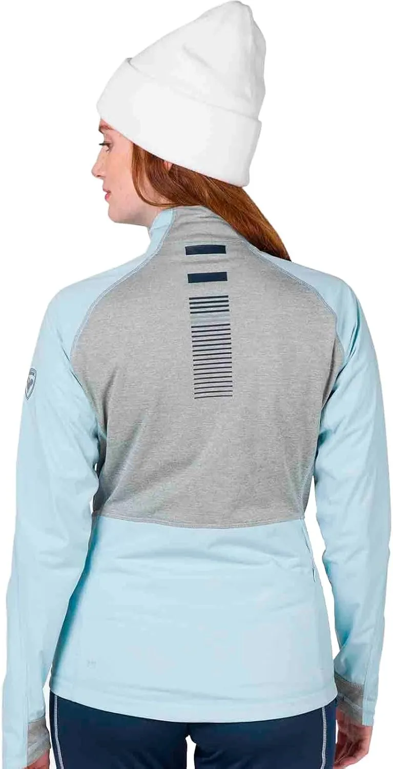 Rossignol Women's Poursuite Waterproof Windproof Moisture-Wicking Classic Fit Zip Up Lightweight Jacket