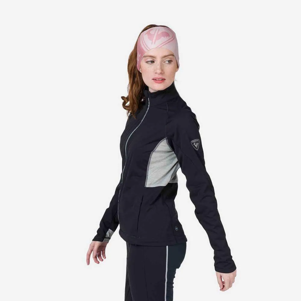 Rossignol Women's Poursuite Waterproof Windproof Moisture-Wicking Classic Fit Zip Up Lightweight Jacket