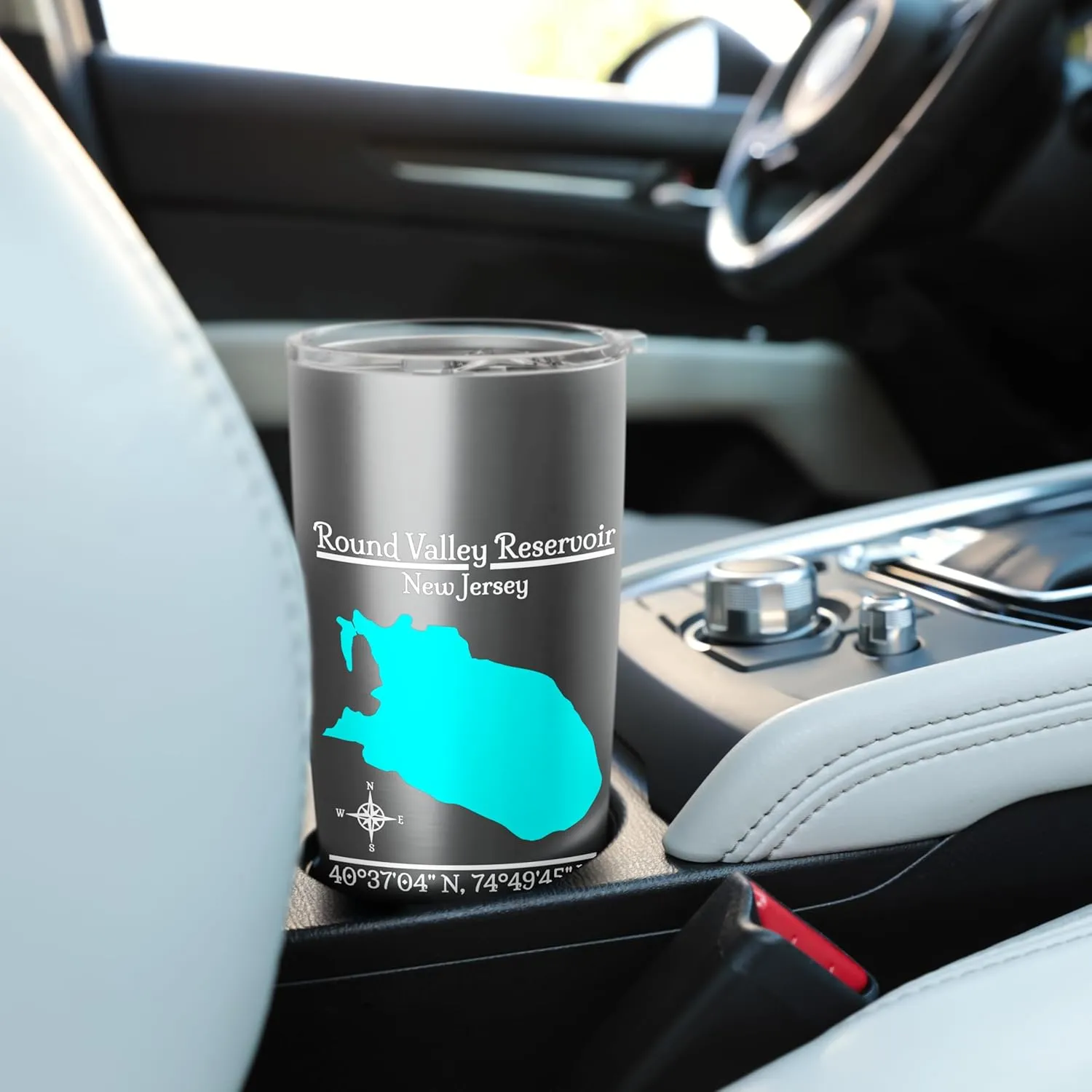 Round Valley Reservoir - New Jersey Stainless Steel Insulated Tumbler