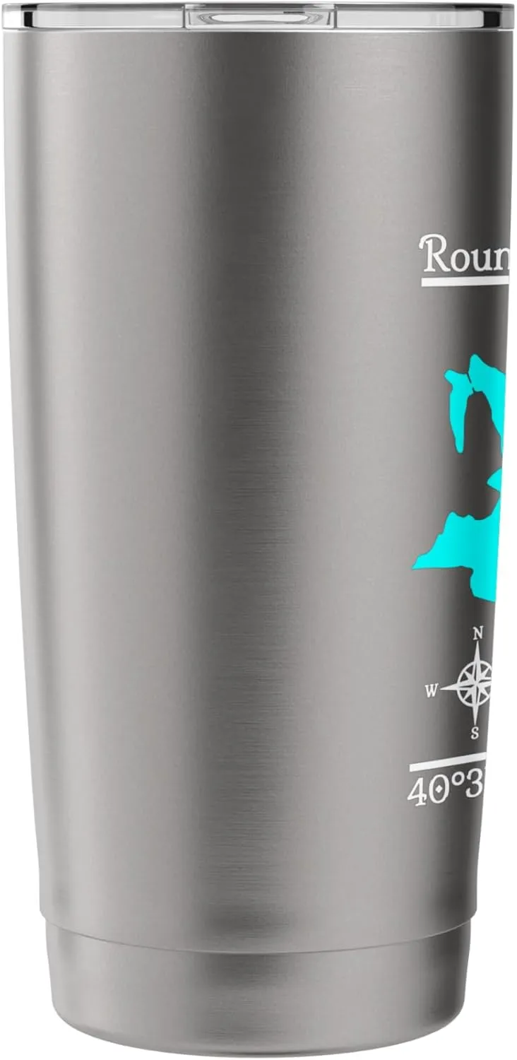 Round Valley Reservoir - New Jersey Stainless Steel Insulated Tumbler