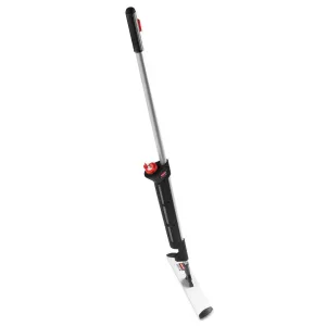 Rubbermaid® Commercial HYGEN™ Pulse Microfiber Spray Mop System, 17" Wide Microfiber Head, 52" Black Plastic Handle
