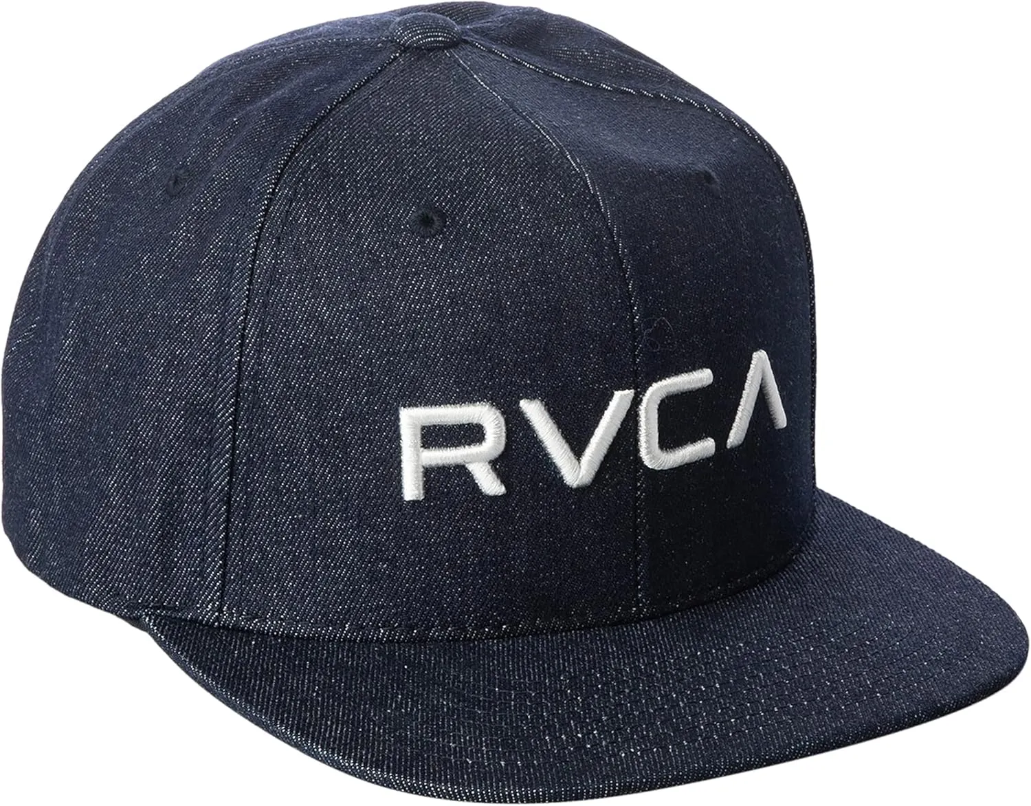 RVCA Men's Adjustable Snapback Straight Brim Hat
