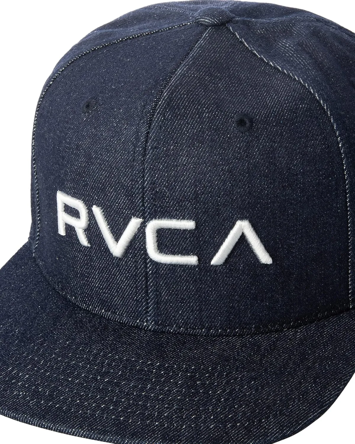 RVCA Men's Adjustable Snapback Straight Brim Hat